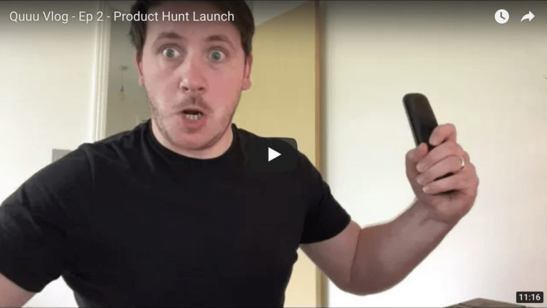 Product Hunt Launch - Founder's Vlog